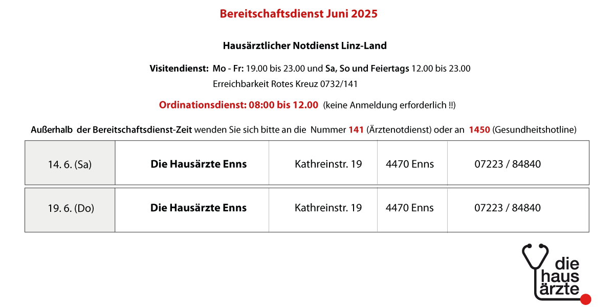 Bereitschaftsdienste