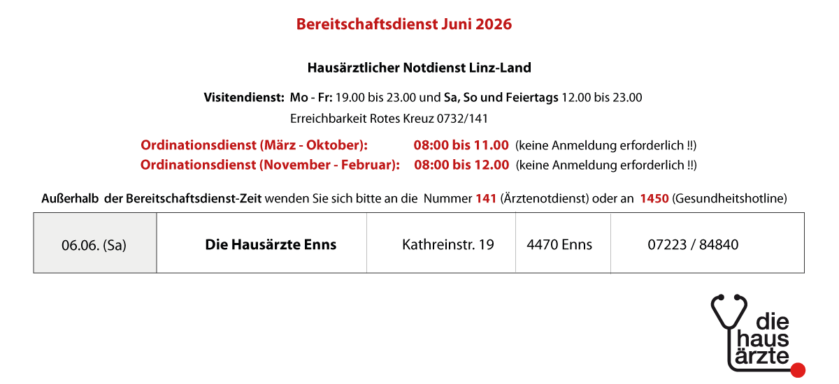 Bereitschaft Juni